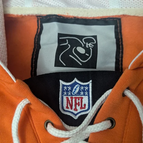 NFL Denver Broncos Orange Hoodie - Picture 4 of 9